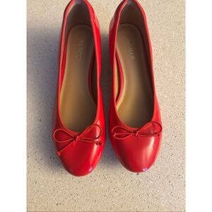 Jenn Ardor red ballet low heels